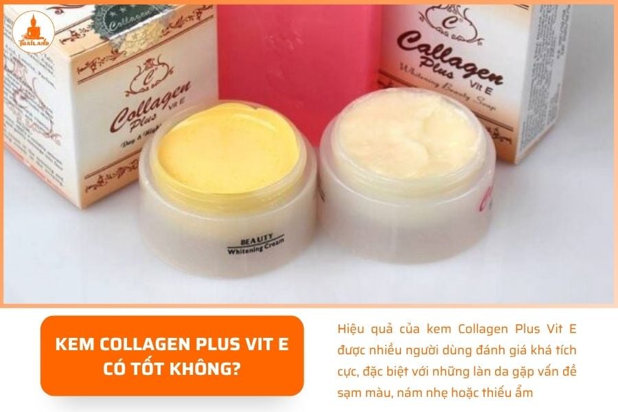 Hiệu quả của kem Collagen Plus Vit E được nhiều người dùng đánh giá khá tích cực
