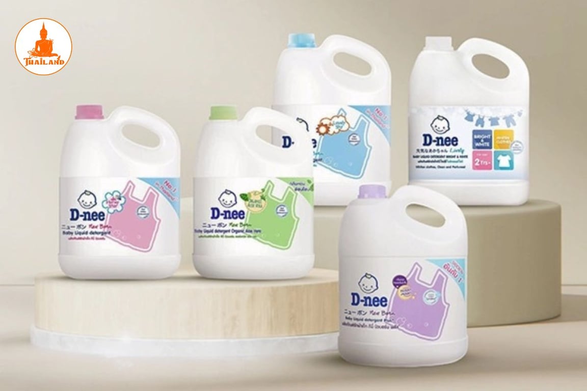 Nước giặt xả Dnee là một trong những sản phẩm nổi bật đến từ Thái Lan, thuộc thương hiệu Dnee