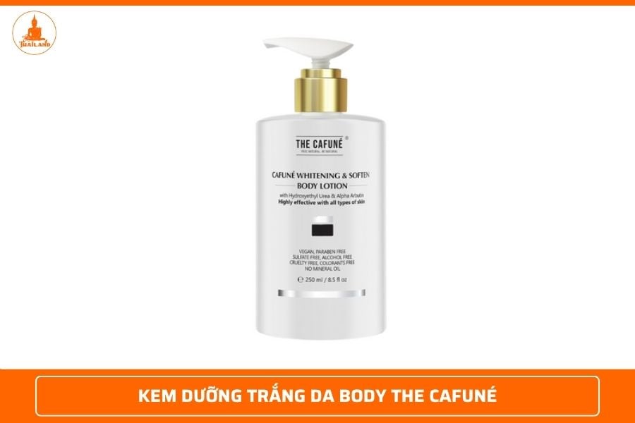 Kem dưỡng trắng da body The Cafuné
