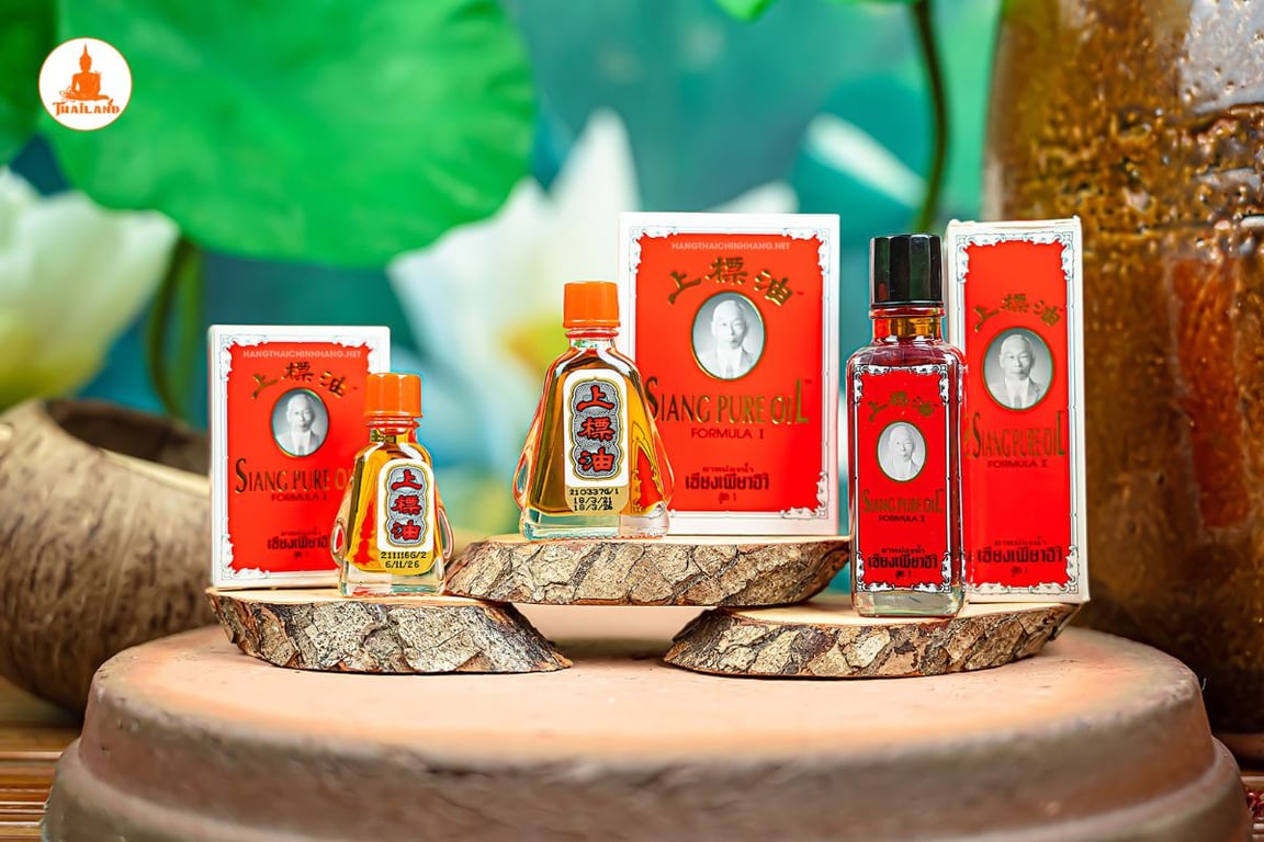 Hướng dẫn sử dụng dầu Siang Pure Oil Thái Lan