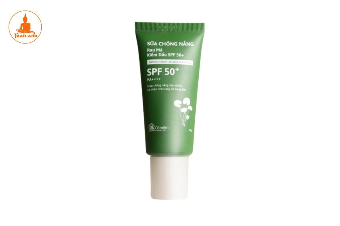Sữa chống nắng rau má kiềm dầu SPF 50+ PA++++