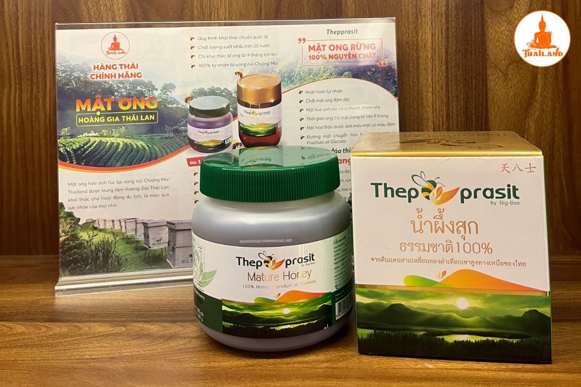Mật ong hoa anh túc hiện đang có sẵn tại cửa hàng Hàng Thái Chính Hãng
