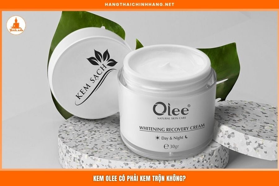 Kem Olee được giới thiệu là không chứa các chất cấm, an toàn cho người sử dụng