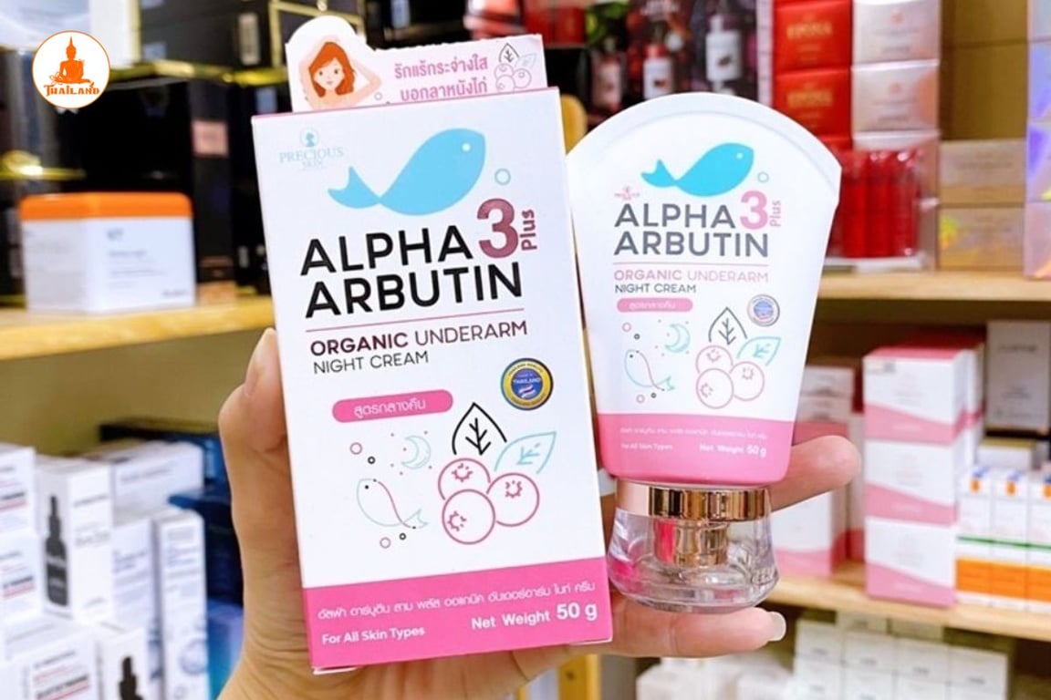 Kem trị thâm nách Precious Skin Alpha Arbutin 3 Plus