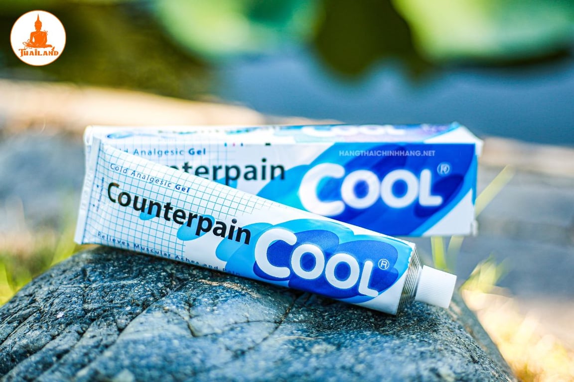 Gel xoa bóp Couterpain Cool giúp giảm đau hiệu quả tại các vùng cơ, khớp