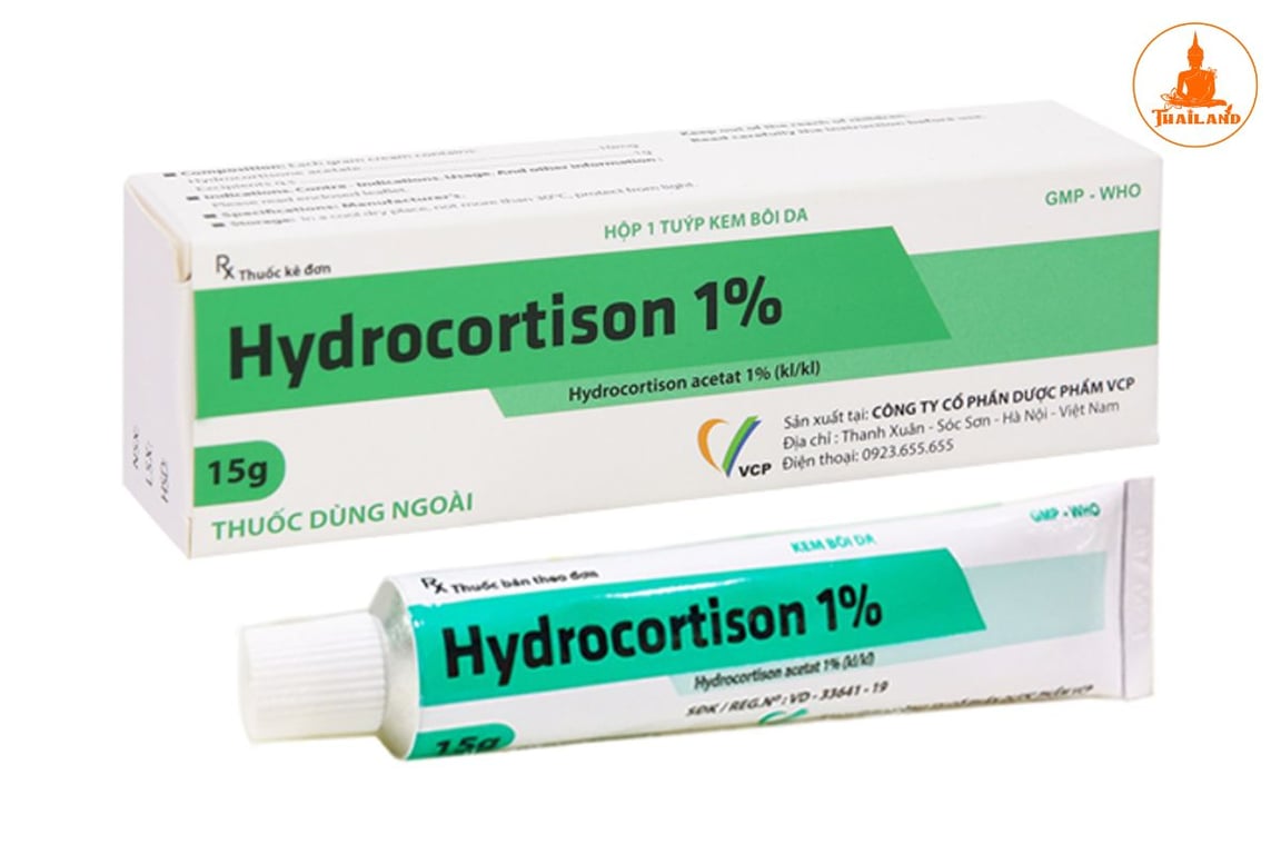 Hydrocortisone Cream 1% là thuốc bôi ngoài da thuộc nhóm corticoid