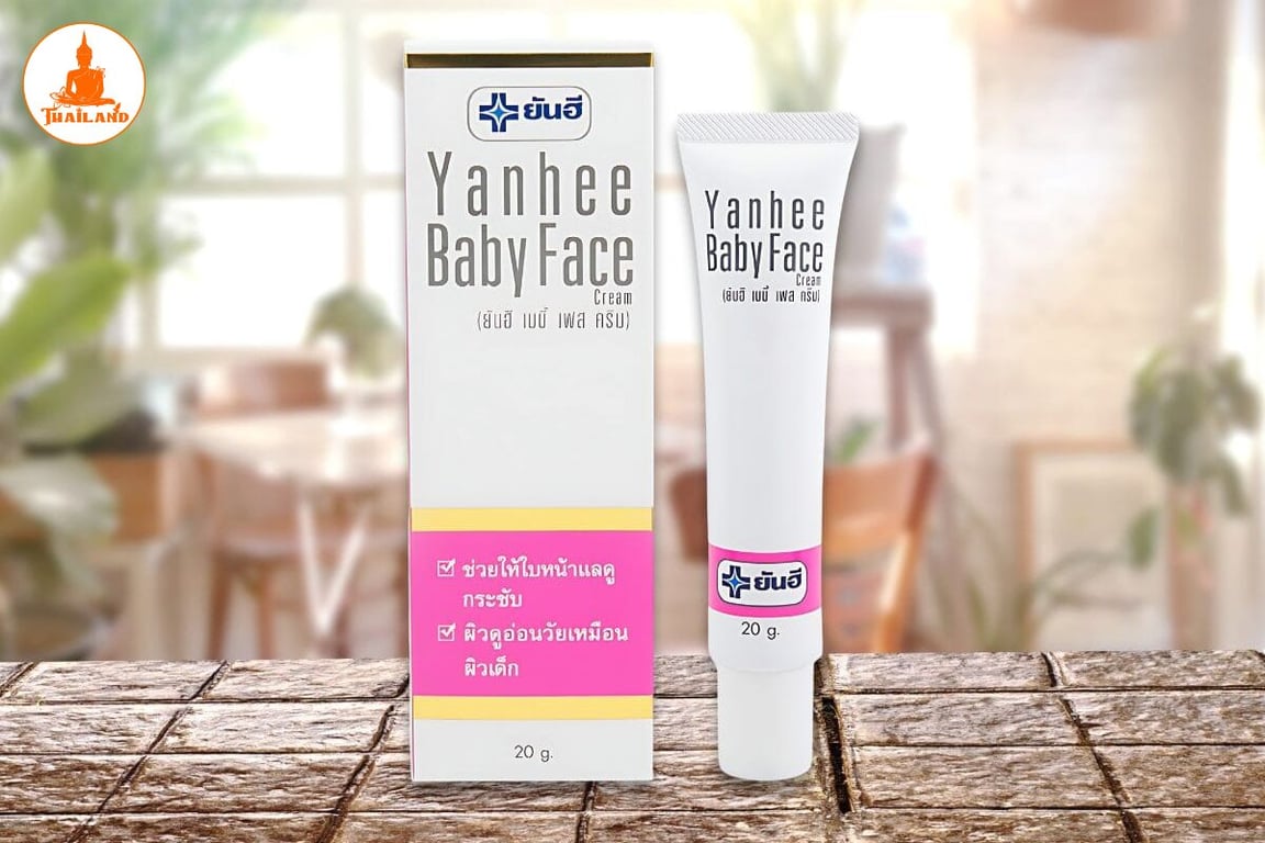 Kem trắng da mặt Yanhee Baby Face Cream được nghiên cứu và phát triển bởi Bệnh viện Yanhee