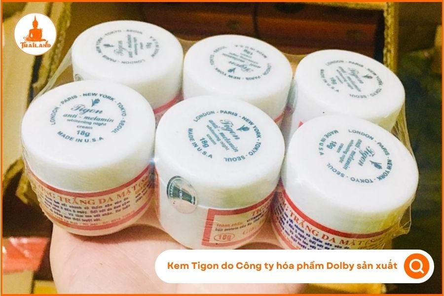 Trên nhãn sản phẩm có ghi là do Công ty hóa phẩm Dolby sản xuất