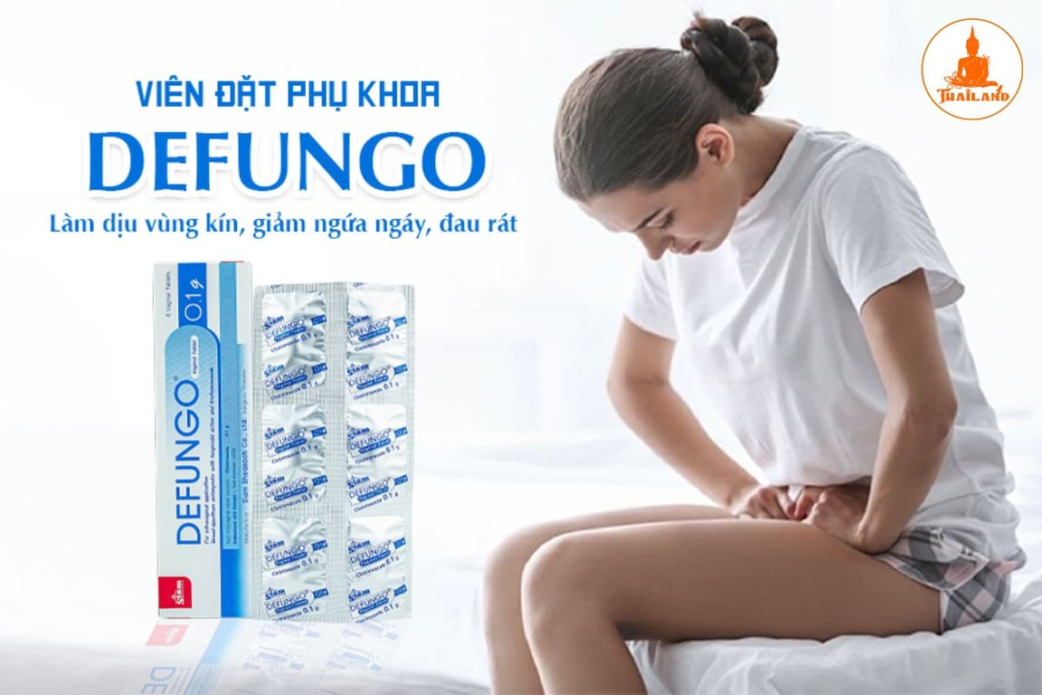 Viên đặt Defungo 1 hỗ trợ điều trị hiệu quả các bệnh viêm nhiễm phụ khoa do nấm