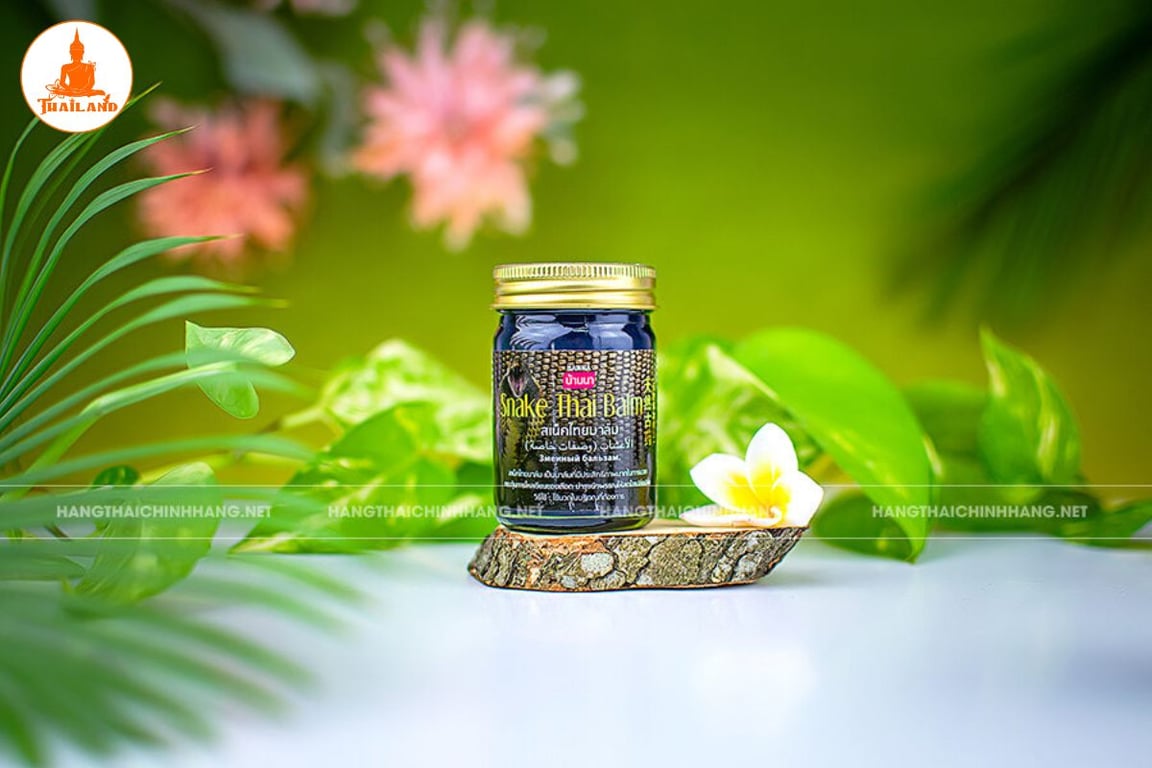dầu cù là rắn Snake Thai Balm giúp giảm nhanh tình trạng đau nhức xương khớp