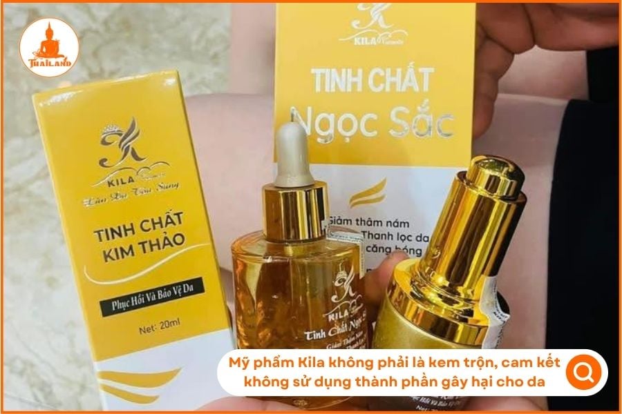 Mỹ phẩm Kila không phải là kem trộn