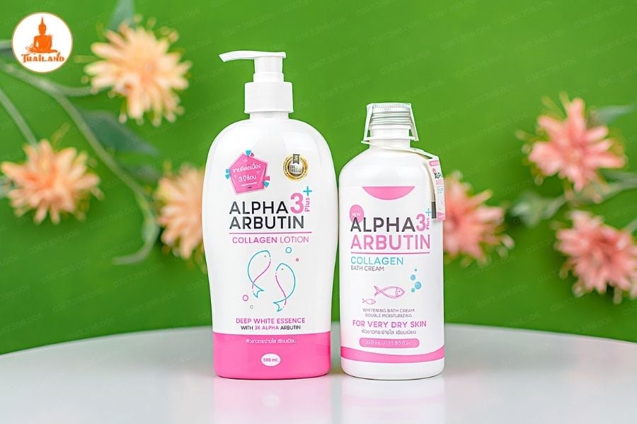 Hướng dẫn sử dụng sữa dưỡng thể trắng da Alpha Arbutin