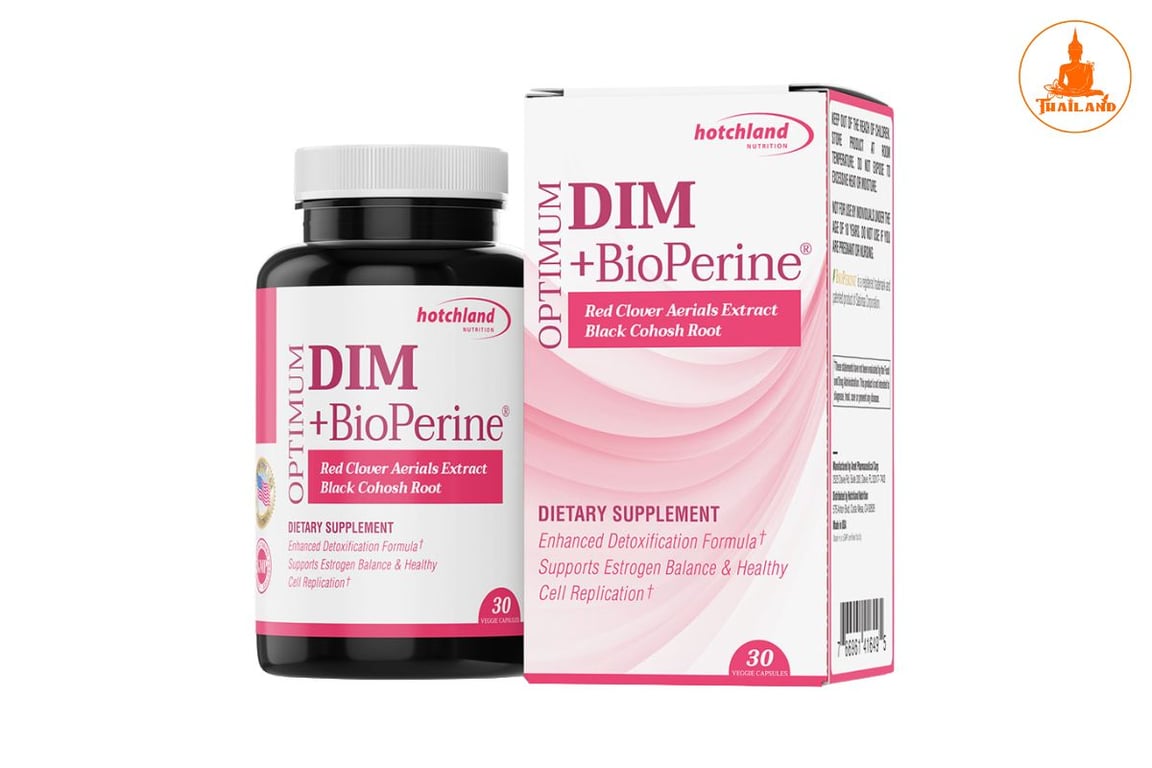 Viên uống nội tiết tố Hotchland Optimum DIM + BioPerine
