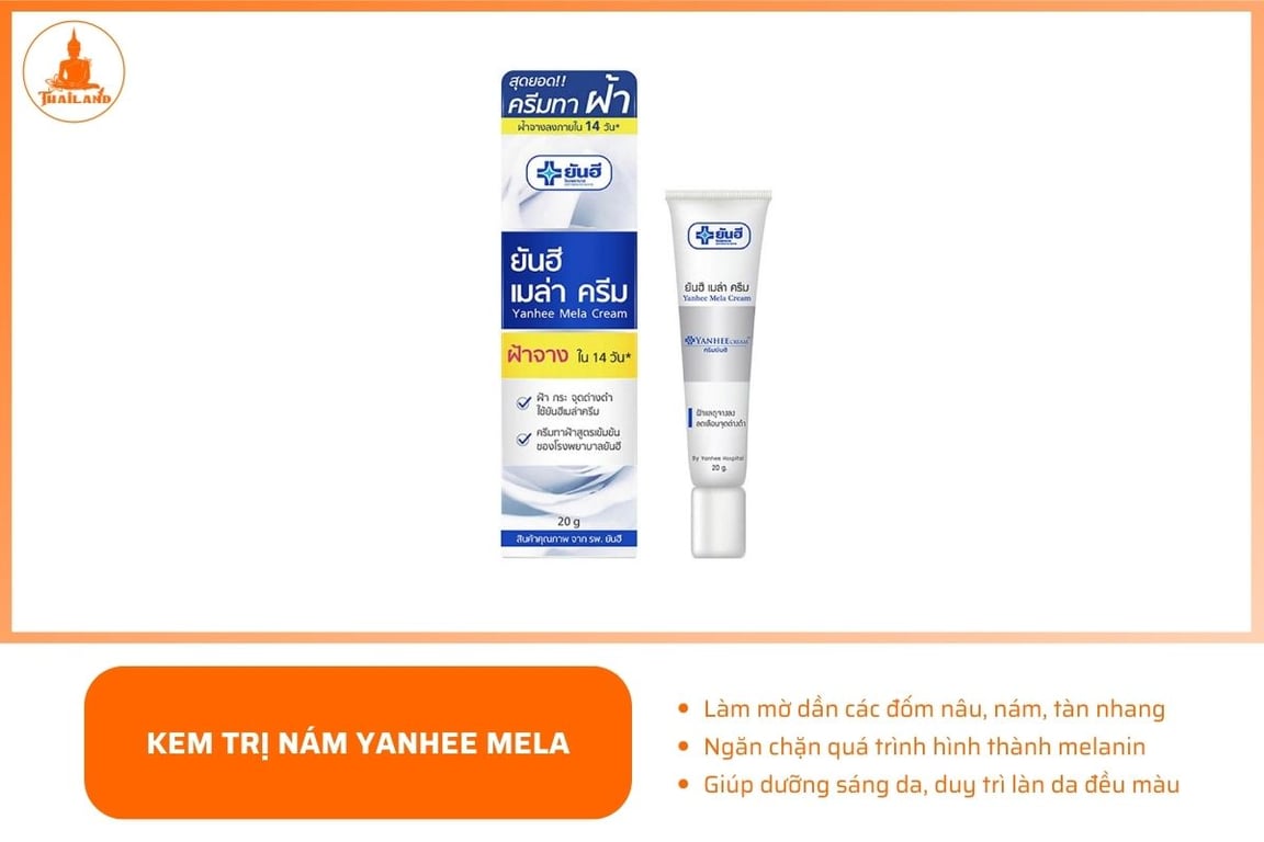 Kem trị nám Thái Lan Yanhee Mela Cream