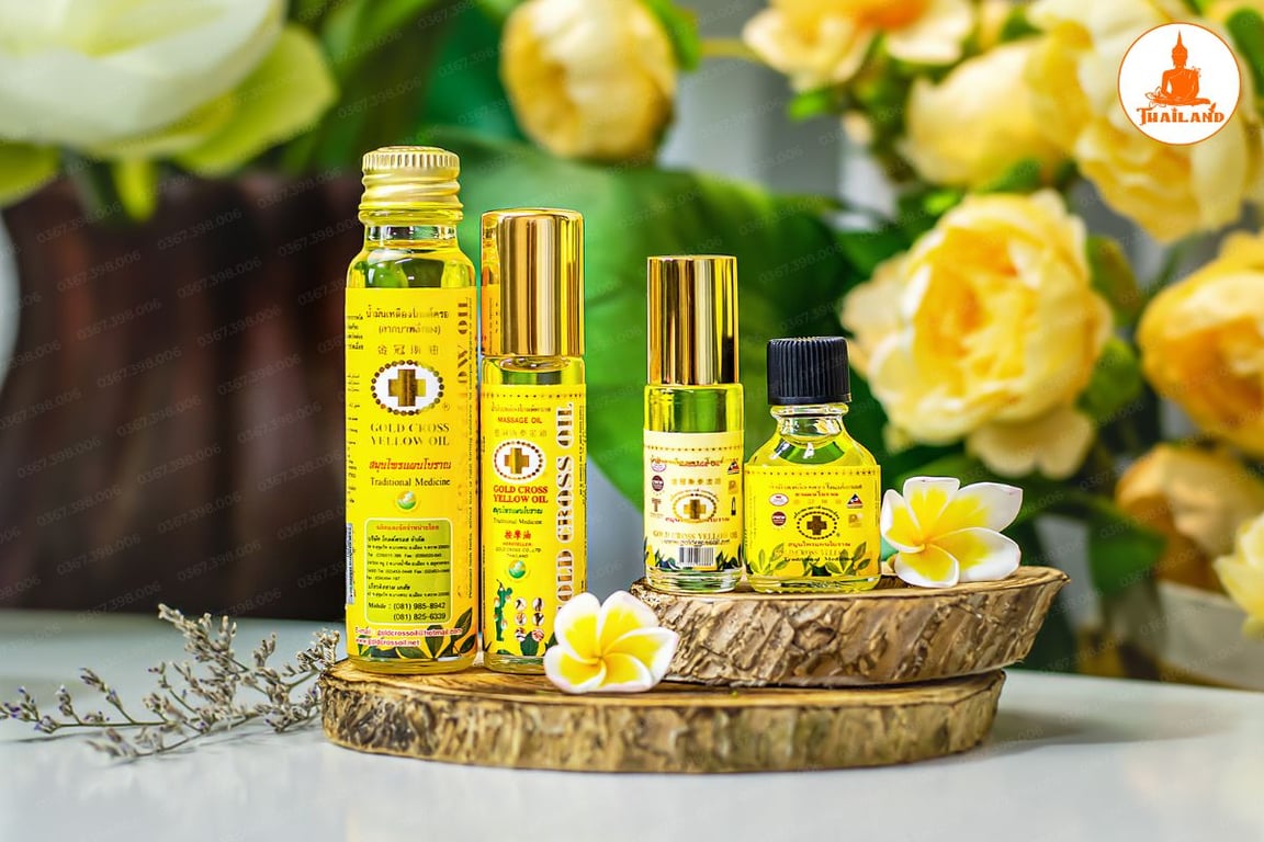 Dầu Thập Tự Vàng Thái Lan Gold Cross Yellow Oil