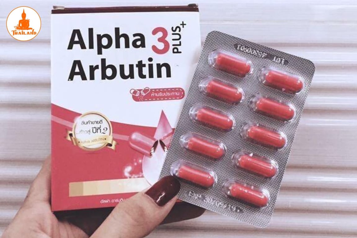 viên kích trắng Alpha Arbutin chỉ dùng được cho da body
