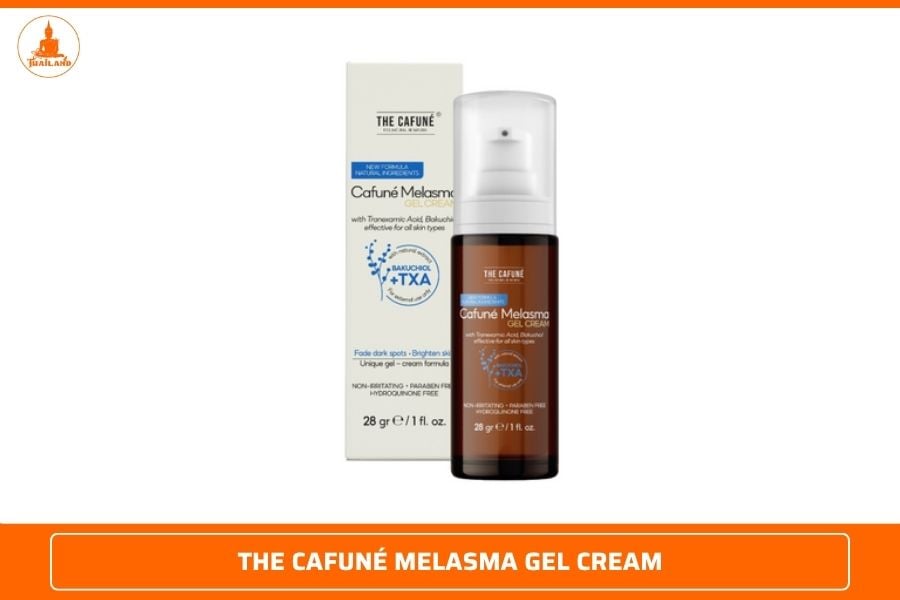 The Cafuné Melasma Gel Cream là sản phẩm giúp làm mờ nám, tàn nhang và hỗ trợ làm đều màu da