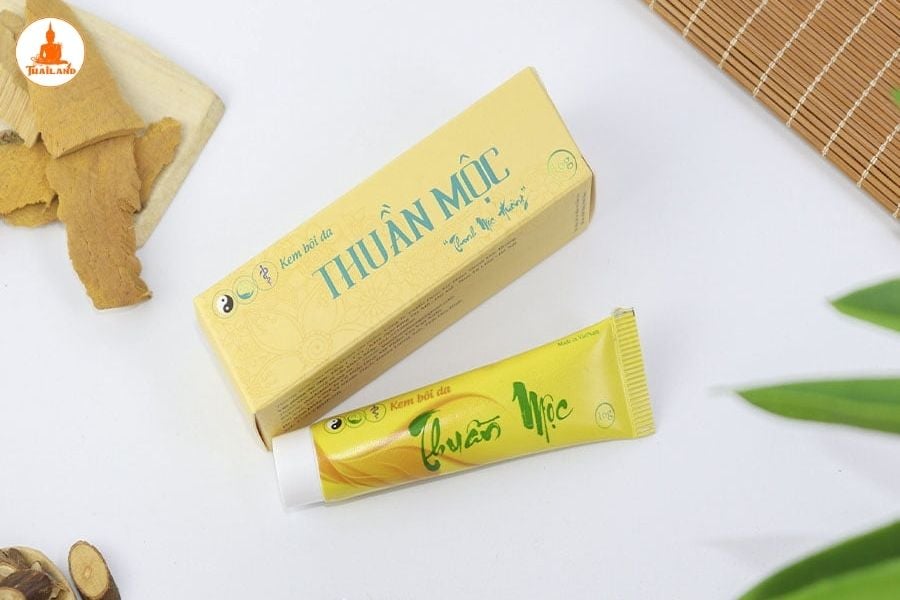 Cách dùng kem Thuần Mộc bôi da