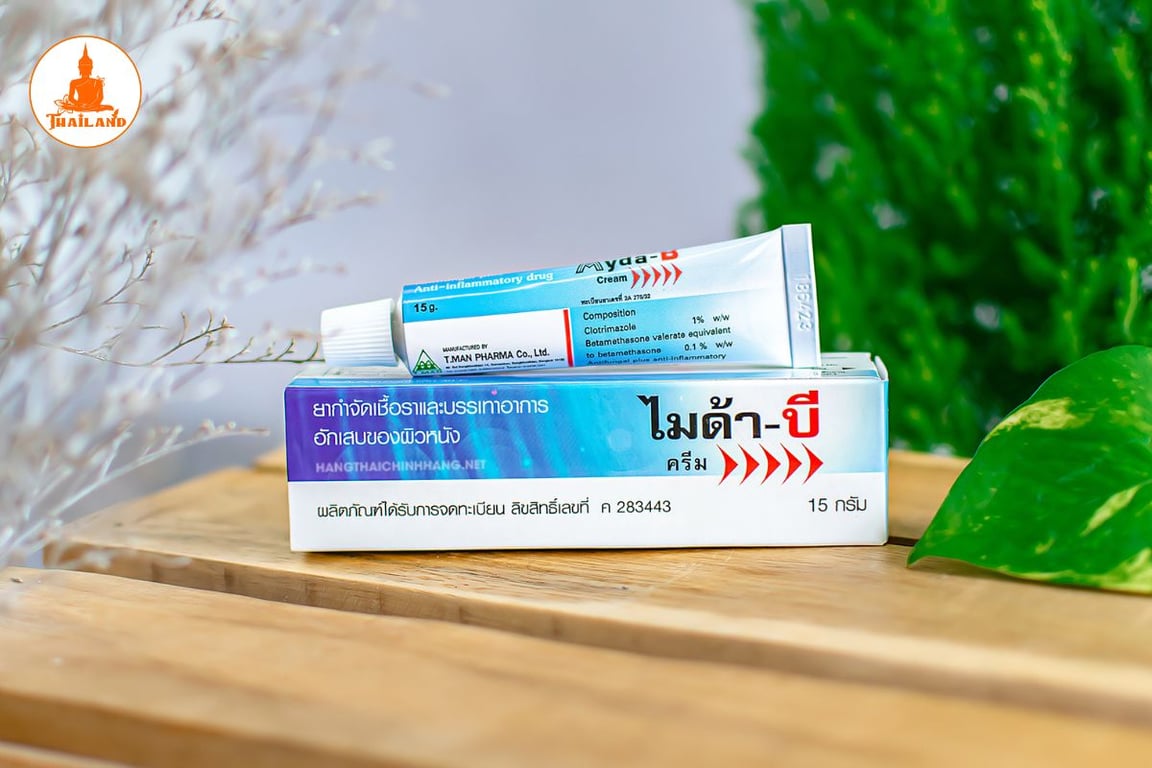 Thành phần của kem Myda-B Thái Lan 