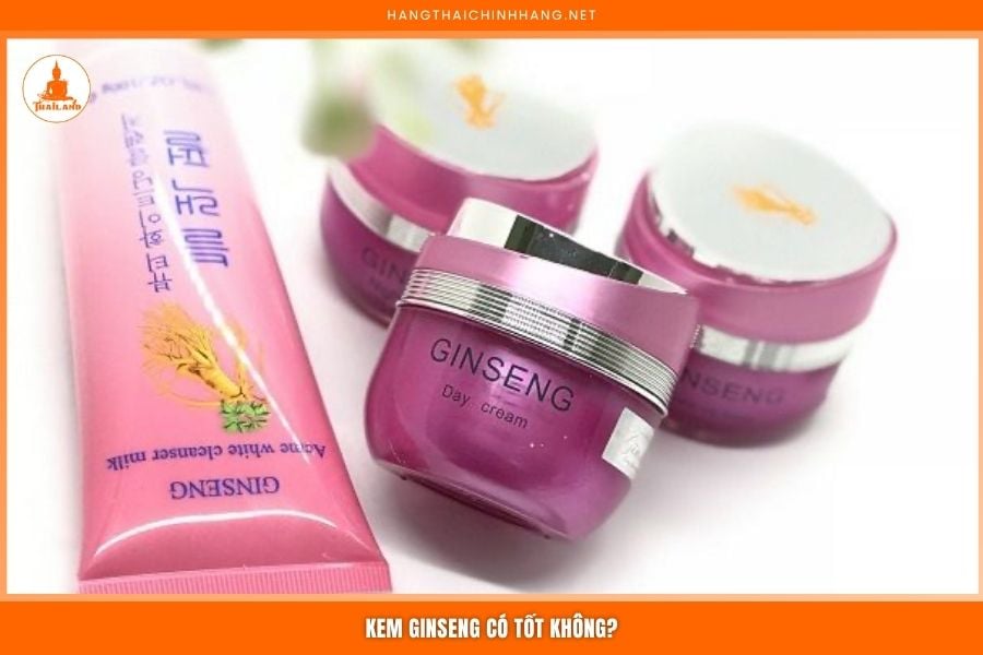 Khi sử dụng đều đặn, kem Ginseng giúp cải thiện sắc tố da, làm trắng da