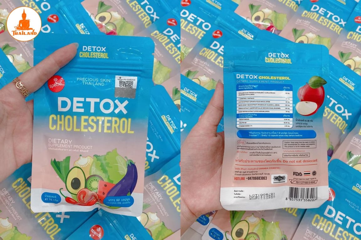 Viên uống Detox Cholesterol là lựa chọn đáng thử cho những ai đang tìm kiếm giải pháp giảm cân an toàn