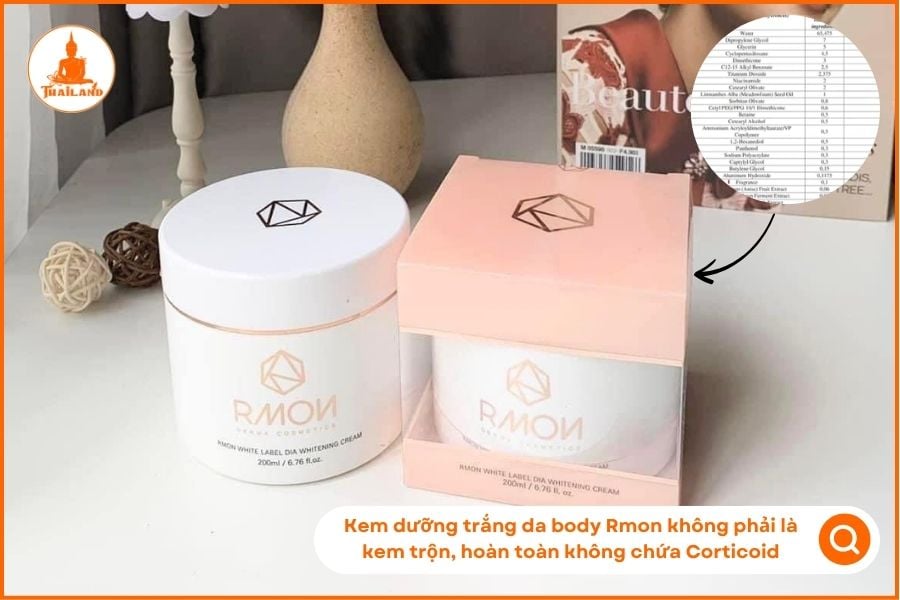 Kem body Rmon không phải là kem trộn