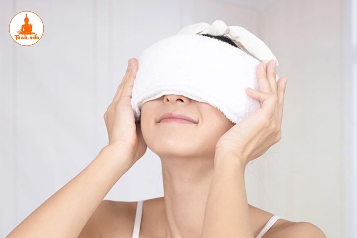 bạn nên chườm lạnh để giảm sưng và hạn chế máu bầm lan rộng