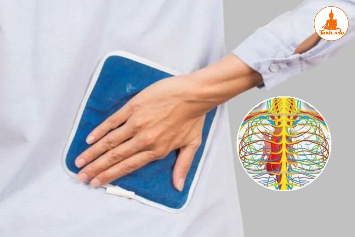 Chườm lạnh là biện pháp thường được áp dụng trong trường hợp cơn đau xuất phát từ chấn thương