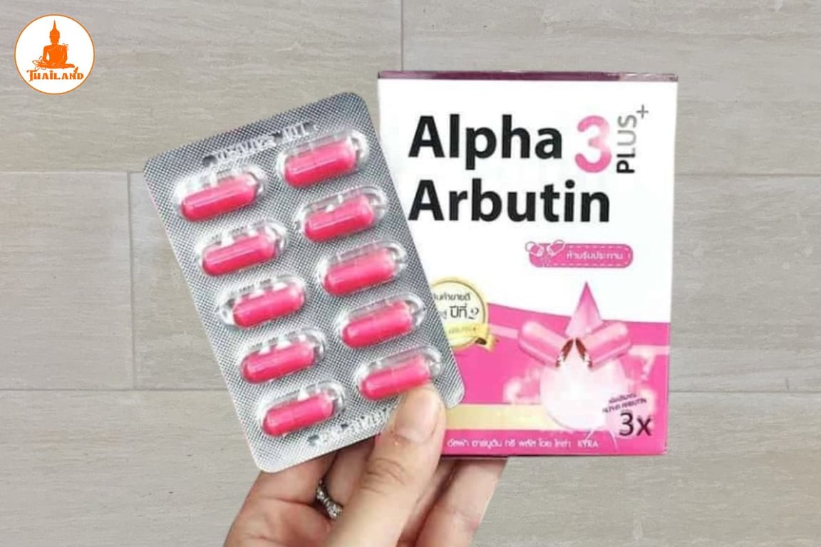 Viên kích trắng Alpha Arbutin được tạo ra từ các thành phần có nguồn gốc thiên nhiên, khá an toàn với làn da