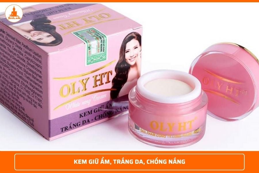 Kem giữ ẩm, trắng da, chống nắng
