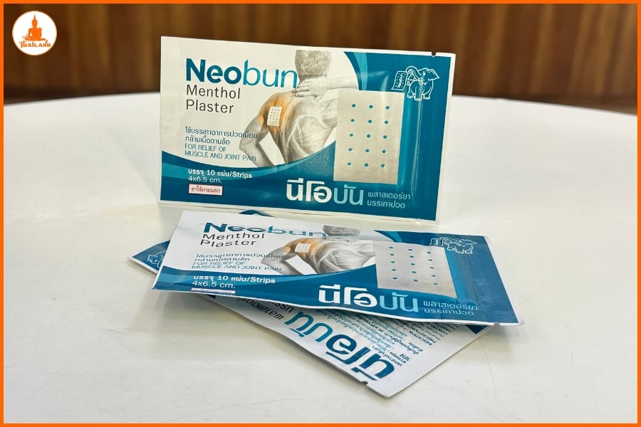 Cao dán giảm đau Neobun được bào chế từ các thành phần thảo dược thiên nhiên