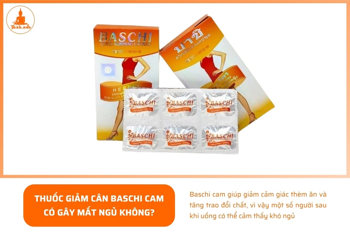 Không uống giảm cân Baschi sau 3 giờ chiều để hạn chế tình trạng mất ngủ