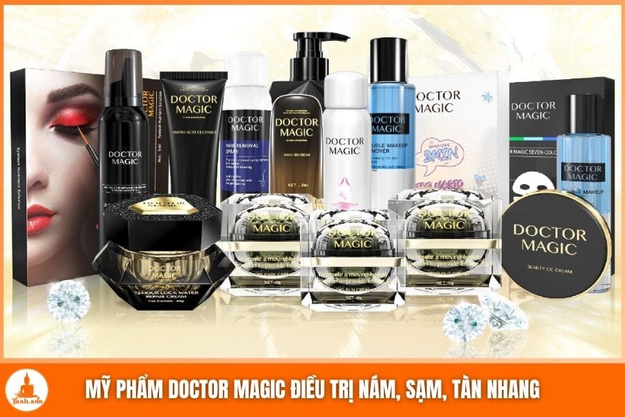 Mỹ phẩm Doctor Magic hiệu quả trong việc điều thị nám, sạm, tàn nhang