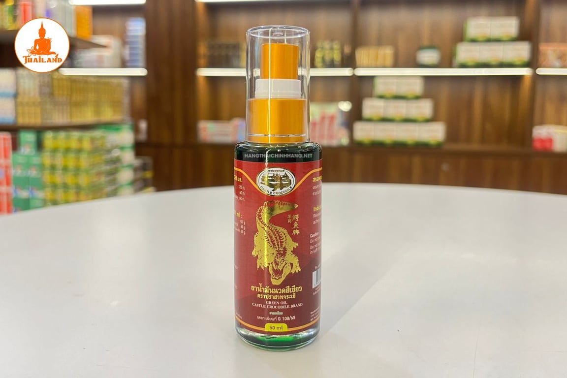 Hướng dẫn sử dụng dầu xịt cá sấu đỏ