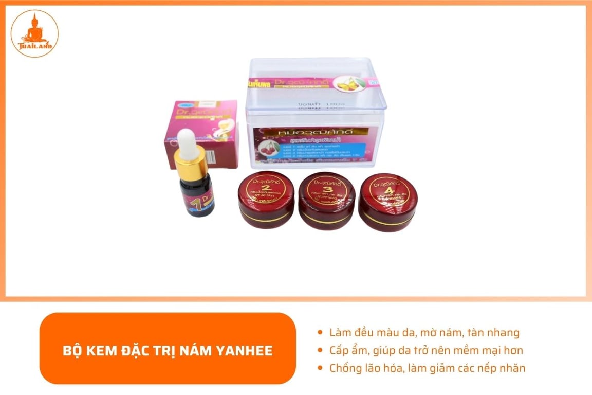 Bộ mỹ phẩm đặc trị nám Yanhee Thái Lan
