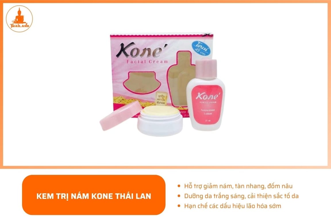 Kem trị nám Kone Thái Lan