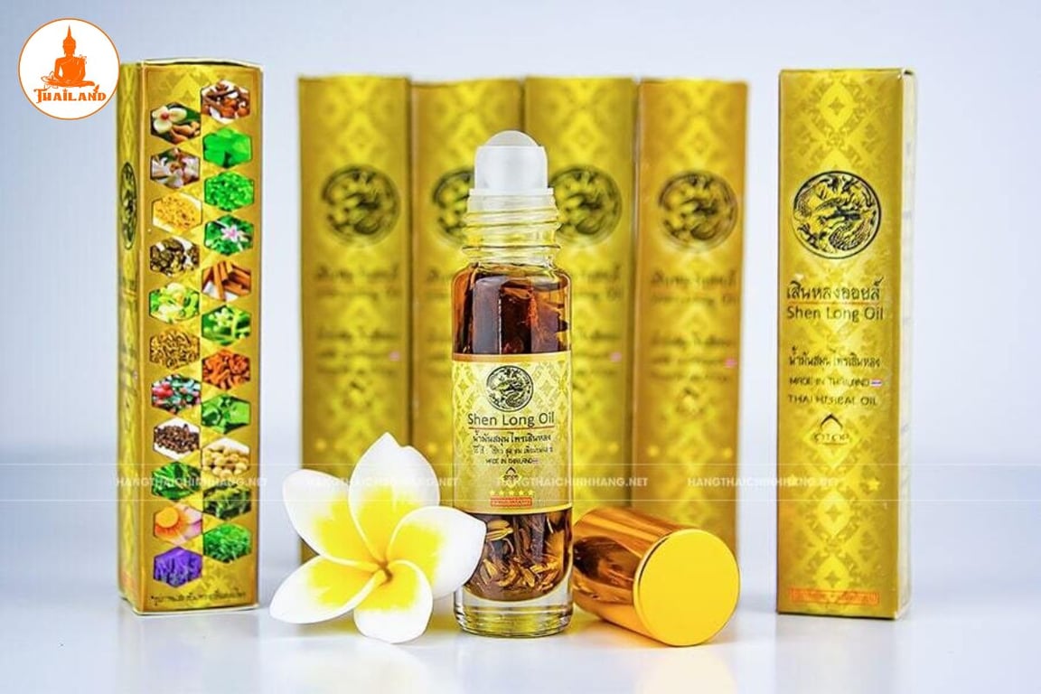 Dầu 22 vị Shen Long Oil giúp giảm nhanh các triệu chứng nhức đầu, cảm cúm, nghẹt mũi