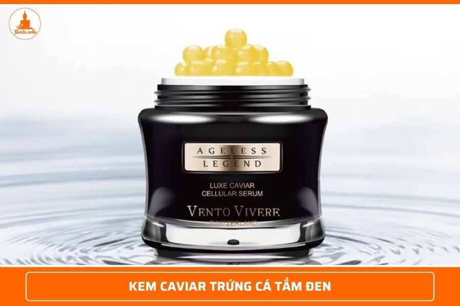 Kem Caviar trứng cá tầm đen
