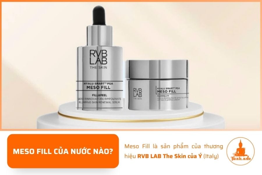 Meso Fill là sản phẩm của thương hiệu RVB LAB The Skin của Ý (Italy)