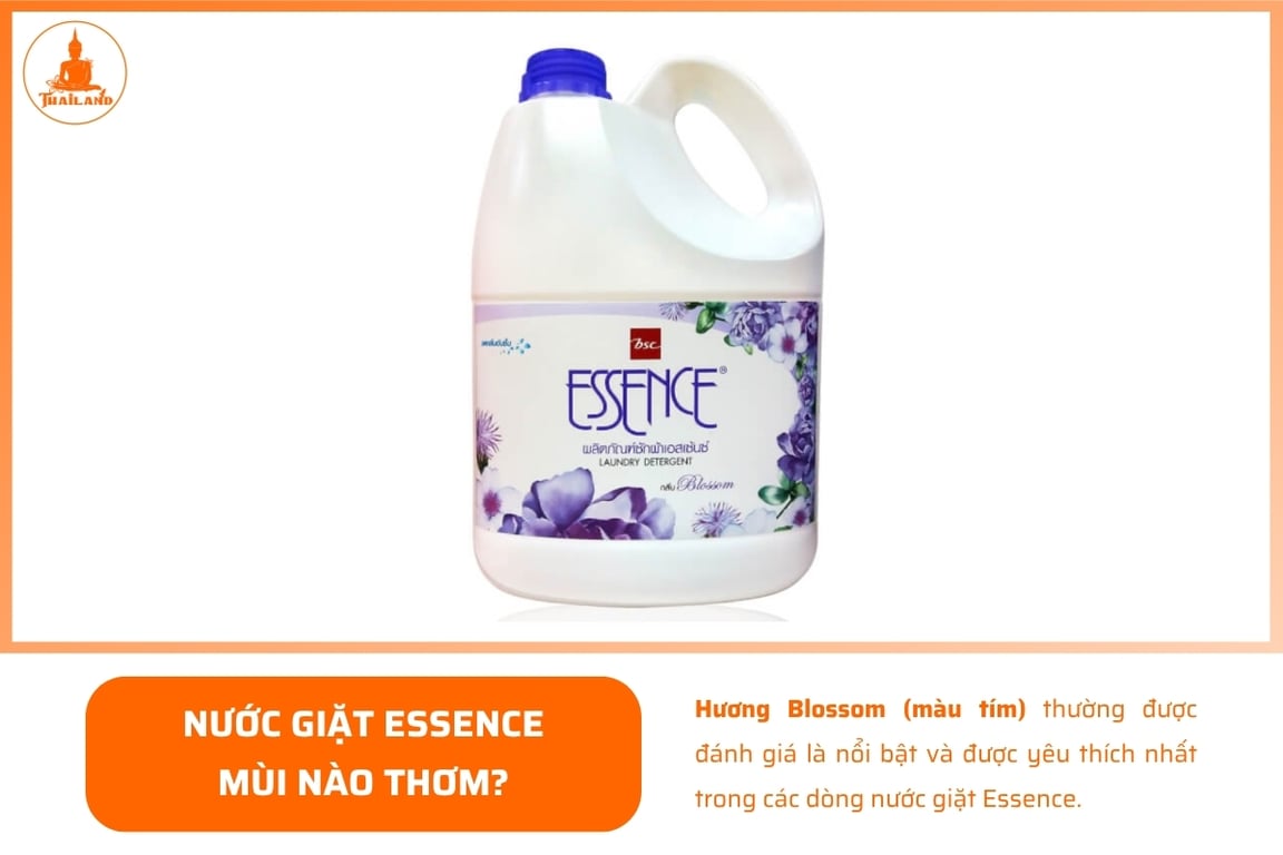 Hương Blossom (màu tím) là mùi hương được yêu thích nhất 