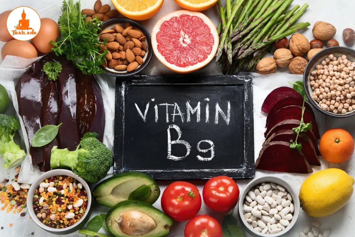 Phụ nữ tiền mãn kinh nên bổ sung vitamin B9