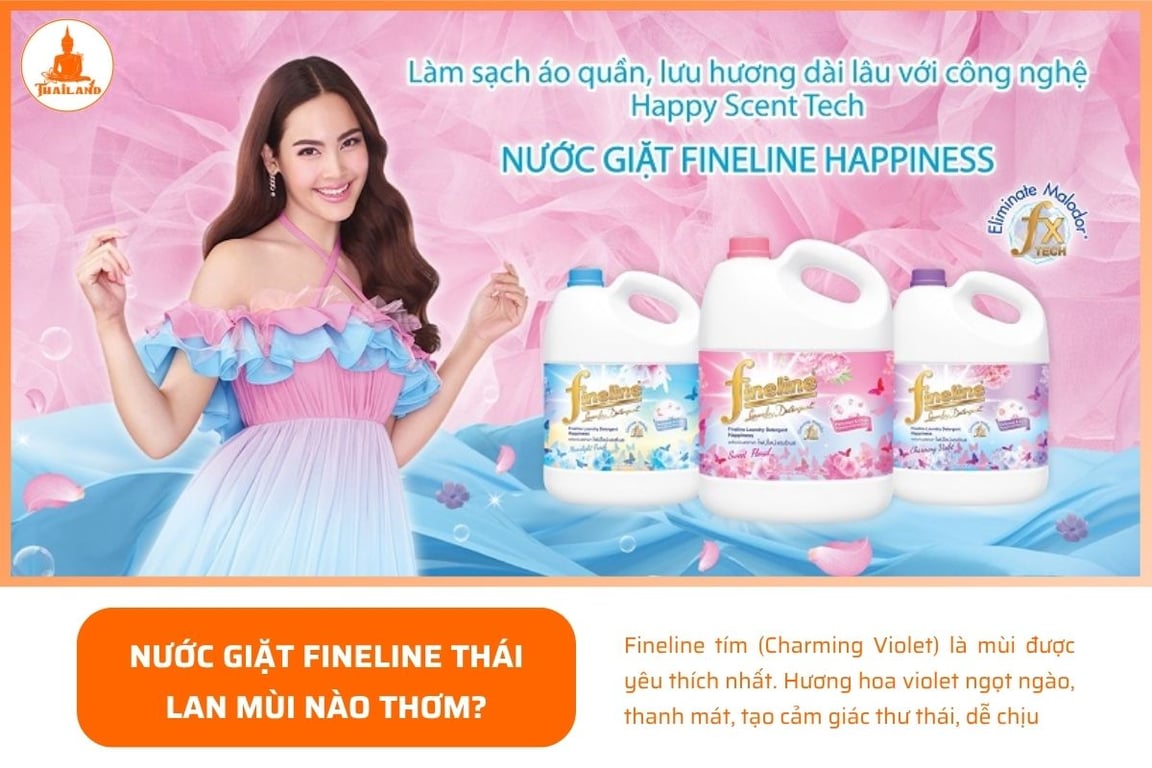 Theo đánh giá của nhiều người dùng, Fineline tím (Charming Violet) là mùi được yêu thích nhất
