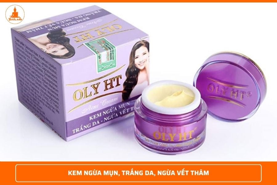 Kem ngừa mụn, trắng da, ngừa vết thâm