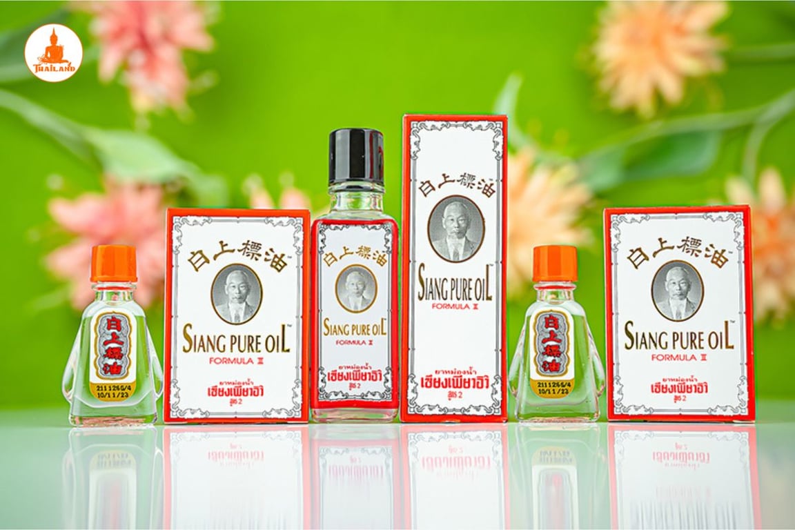 Dầu Siang Pure Oil chỉ dùng ngoài da, tuyệt đối không được uống
