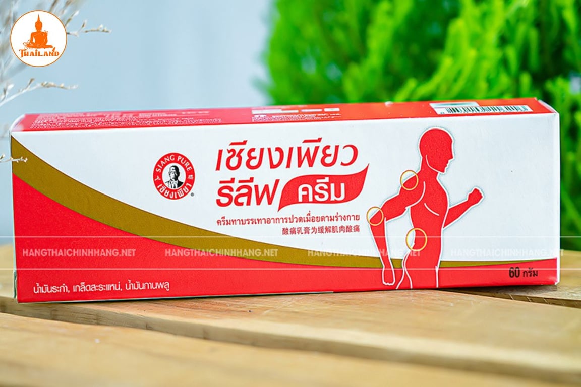 Có thể sử dụng dầu ông già đỏ Siang Pure Relief Cream từ 3–4 lần/ngày