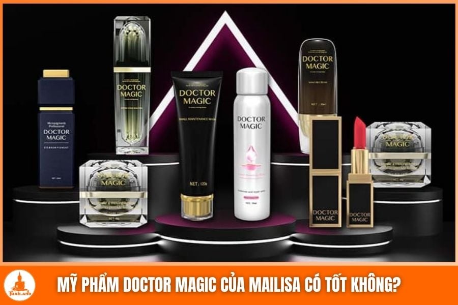 Mỹ phẩm Doctor Magic được chiết xuất từ các thành phần thiên nhiên, lành tính