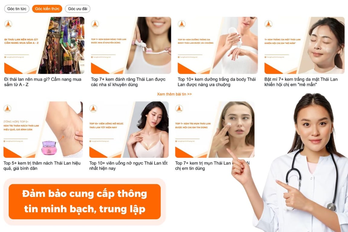 Hàng Thái Chính Hãng lựa chọn nguồn tham khảo từ các kênh chính thống và đáng tin cậy