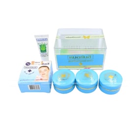 Bộ mỹ phẩm đặc trị mụn và tái tạo trắng da Yanhee xanh dương