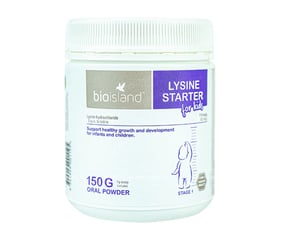 Bột hỗ trợ tăng chiều cao Bio Island Lysine Starter của Úc 150g