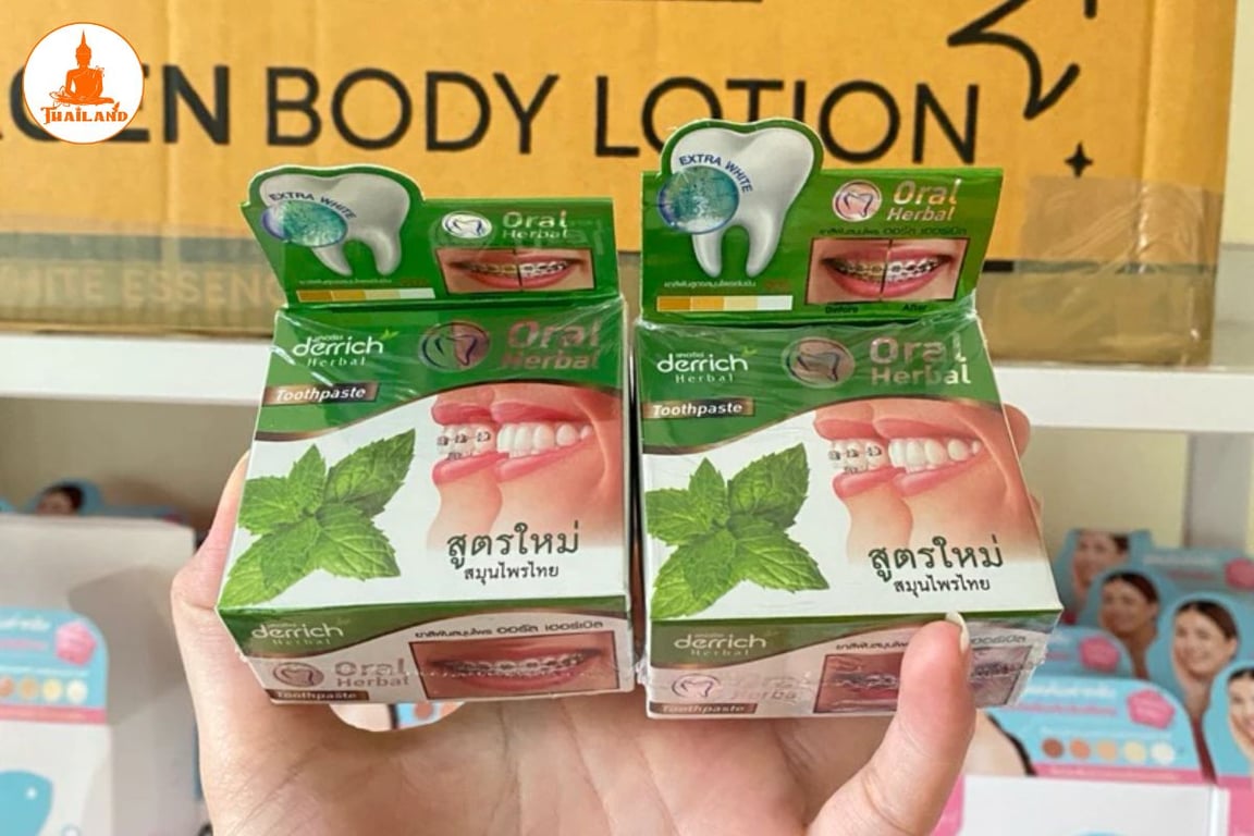 Kem đánh răng Thái Lan Oral Herbal